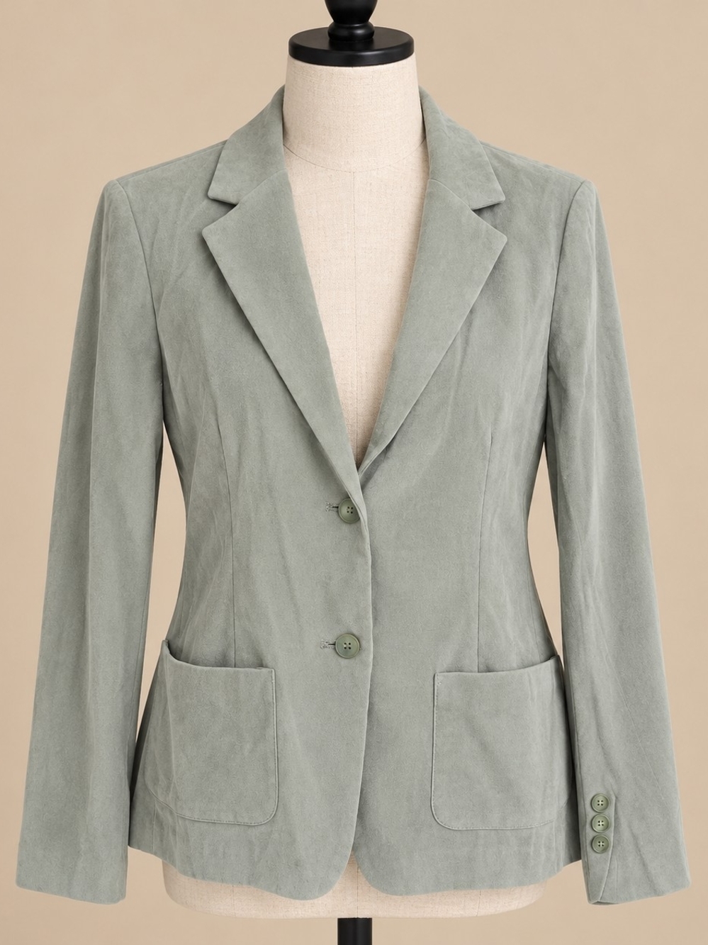 Vintage Studio C Blazer Jacket Women’s Size 10 Sage Green Women's Blazer Jacket